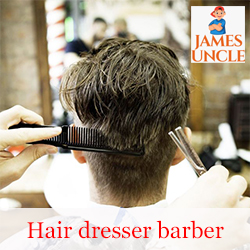 Hair dresser Mr. Palash Kumar Pramanik in Burdwan